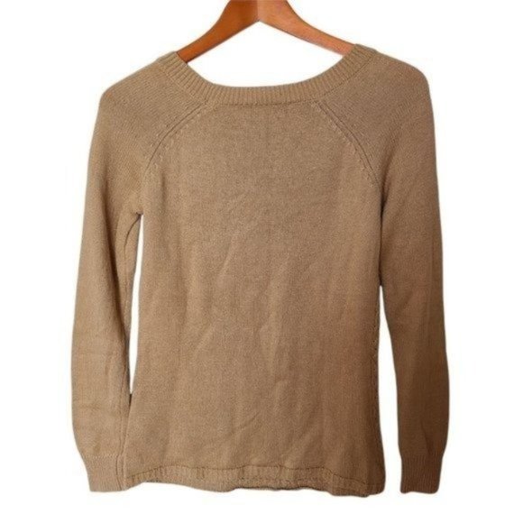 The Limited  Tan Sweater Wool Alpaca Blend size S‎ Small - Picture 8 of 10
